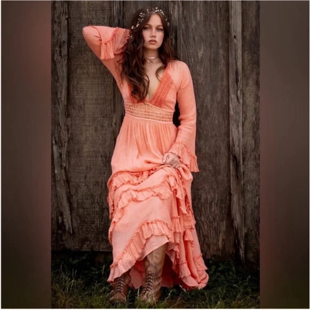 Free People Seraphina Maxi Dress Gown